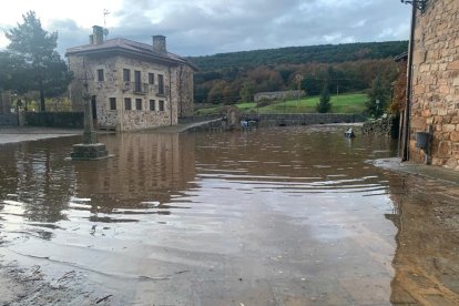 Salduero vuelve a estar inundado.