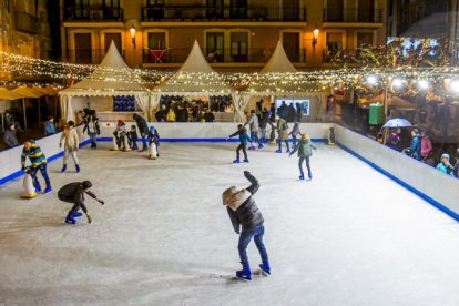 Imagen de la pista de hielo del pasado año.