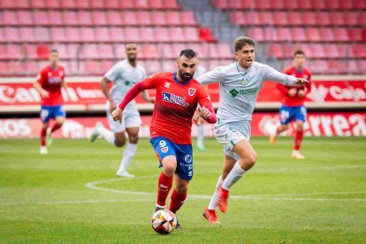 Lupu es el pichichi del Numancia con seis goles y presenta de los mejores números anotadores de la categoría.