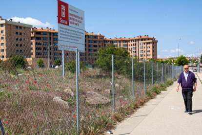 Parcela donde se ubicará el Centro de Salud Soria Norte. - MARIO TEJEDOR