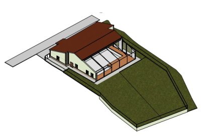 Plano de la piscina que se va a construir en Suellacabras.