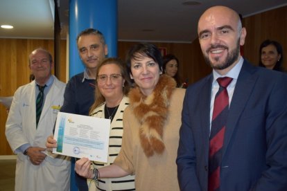 Premio para el equipo de Enfermería de Urología de Soria.