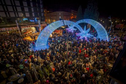 El evento llenó Mariano Granados de espíritu navideño