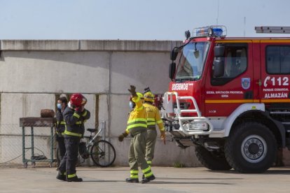 Bomberos de Almazán.