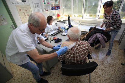 Campaña de vacunación contra el covid en Soria.