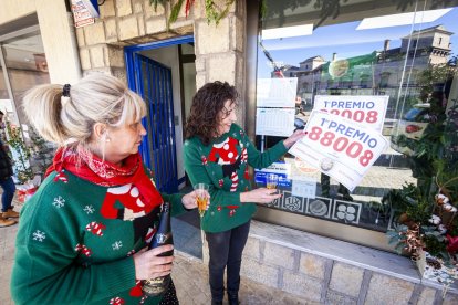 Así se vivió el sorteo de la Lotería de Navidad en Soria