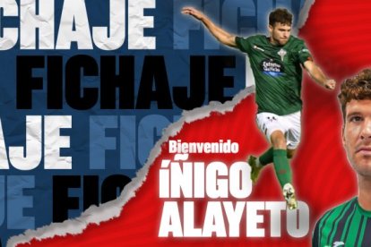 El Numancia anuncia el fichaje de Íñigo Alayeto.