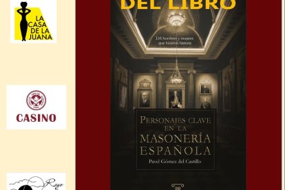 Cartel de la presentación del libro.