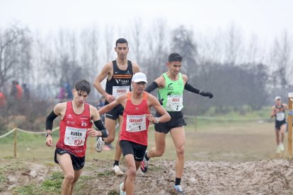 Imagen del grupo cabecero de la cita pucelana.