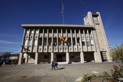 Exterior del Ayuntamiento de Ólvega.