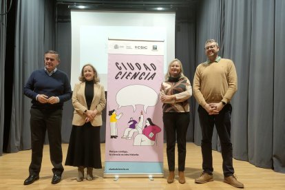 Imágenes  del proyecto Ciudad Ciencia que ha comenzado con la exposición 'Las moléculas que comemos'.