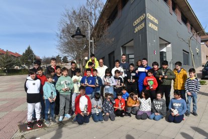 Los mejores clasificados en el torneo de Camaretas.