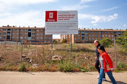 Parcela del Centro de Salud Soria Norte.