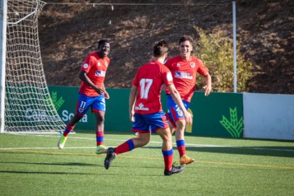 Óscar García ha jugado los tres últimos partidos del Numancia juvenil.