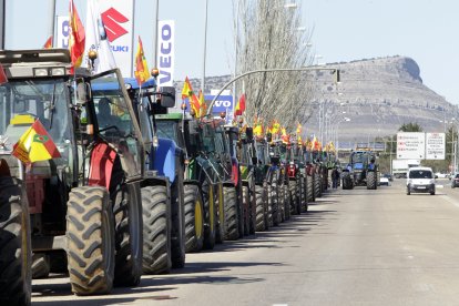 Tractorada celebrada en marzo de 2020