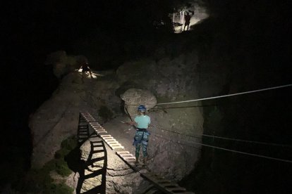 La vía ferrata de Duruelo ha implementado el turismo activo en la zona.