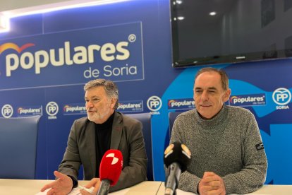 Francisco Vázquez junto a Benito Serrano. HDS