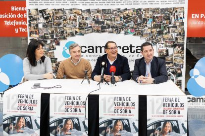 Presentación XII Feria de Vehículos de Soria en Camaretas