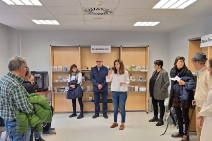 Inauguración del gabinete del Credef en Soria.