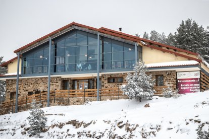 Instalaciones del Punto de Nieve de Santa Inés.