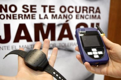Uno de los dispositivos telemáticos contra la violencia de género.