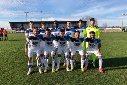 El once del Almazán que se medía la pasada jornada al Becerril.