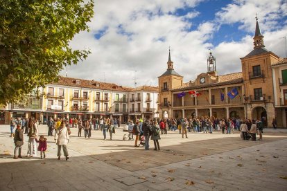 Plaza Mayor de El Burgo de Osma.