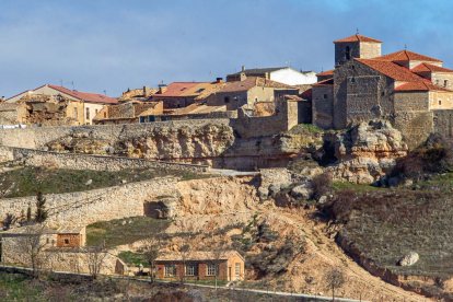 Parte de la zona que desciende a las bodegas, la cual será iluminada.