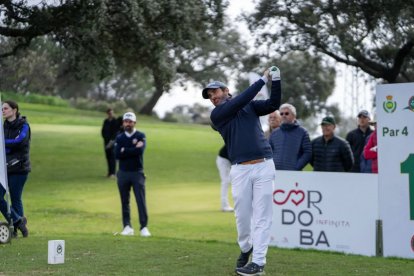 Daniel Berná durante una competición.