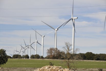 Parque eólico en Soria