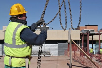 Trabajador en el medio rural de la provincia.