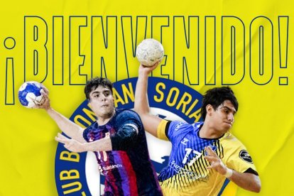 El BM Soria ha dado la bienvenida a su nuevo jugador.