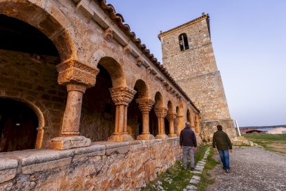 Detalles de uno de los templos más destacados en el patrimonio soriano