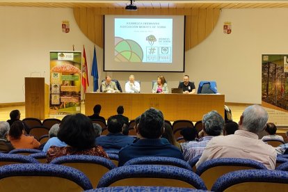 Asamblea de Montes de Soria, en el salón de actos de la Delegación Territorial de la Junta.