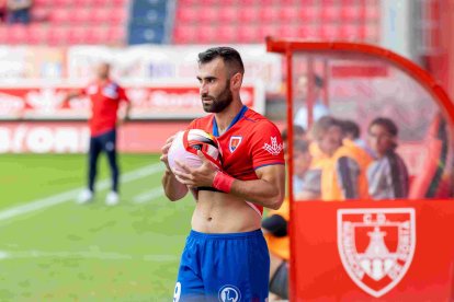 Lupu es la referencia ofensiva del Numancia con 14 goles en 27 partidos jugados.