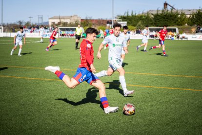 García Peña fue el autor del tanto numantino ante el Getafe.