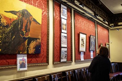 Exposición de Sarnago en el Casino.