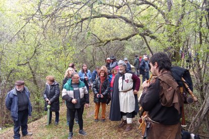 Los participantes se dan cita en torno al bosque sagrado de la Celtiberia en Beratón