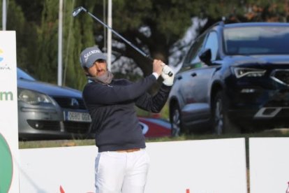 El golfista soriano Daniel Berná.