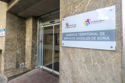 Dependencias de Servicios Sociales de la Junta en Soria.