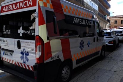 Vehículo de Nuevas Ambulancias Soria.