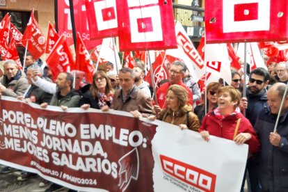 Cabecera de la manifestación.