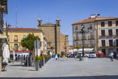 Panorámica del centro de Ágreda.