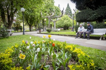 Parte del paseo de Los Romero