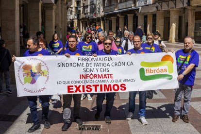El recorrido intenta dar visibilidad a la enfermedad de la fibromialgia