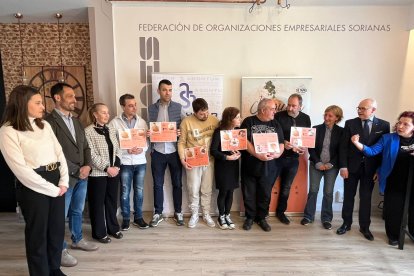 Entrega de premios en el Concurso Provincial de la Croqueta de Soria.