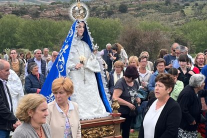 Romería de Tiermes este sábado 25 de mayo por la mañana.