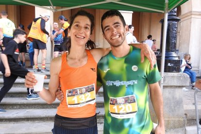 Bego Usabiaga y Mauricio Gómez los ganadores de la décima Travesía Alto Duero.