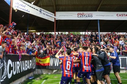 La grada de La Constitución apretará al Numancia en la final por el ascenso del domingo.