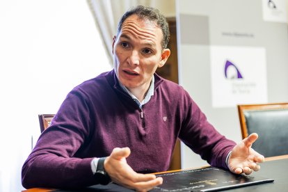 Daniel García, presidente de la Comisión de Reto Demográfico y Fondos Europeos de la Diputación de Soria.